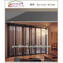 89mm Basswood Wood Vertical Blinds